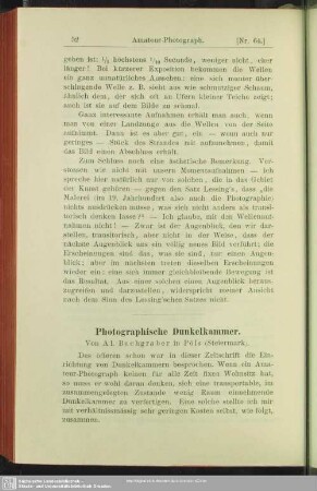 Photographische Dunkelkammer