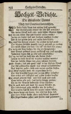 Hochzeit-Gedichte.
