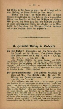A. Helmichs Verlag in Bielefeld ...