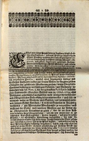 Zweyte Continuatio Facti Speciei, Was mit denen zu Augspurg Höchst-sträflich aufgestandenen, und nach Fridberg außgetrettenen Schuh-Knechten Vom 21. September biß zu End Novembr. diß Jahrs sich weiters zugetragen