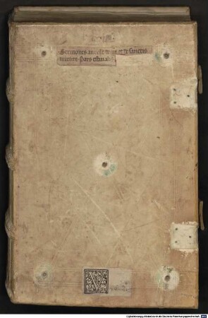 Sermones "Aurissr" de tempore et de Sanctis - BSB Clm 18299