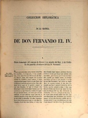 Memorias de D. Fernando IV de Castilla, 2