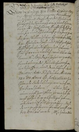 Ausweitung der Zensur auf Neuauflagen und Nachdrucke (vgl. S. 113); Aufforderung zu entsprechender Instruierung des Buchdruckers Vandenhoeck.