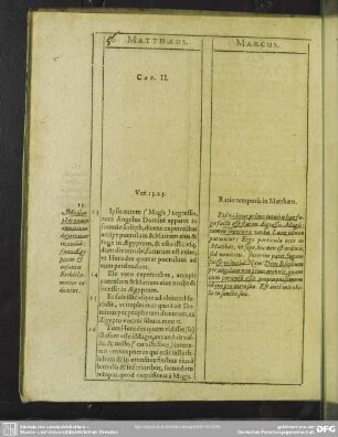 13. Messias plus quam annotinus deportatur in exiliu[m]: sine Aegyptum & infantes Bethlehemetici caeduntur