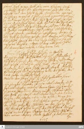 Brief von August Hermann Francke an Christoph Hohenhausen.