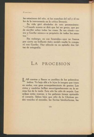 La procesión