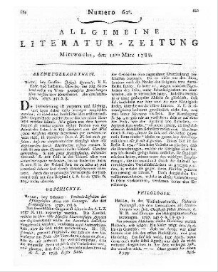 Plutarchus: Plutarch's Pädagogik aus dem Griechischen mit Anmerkungen / von Johann Christoph Friedrich Bährens. - Halle : Waisenhausbuchhandlung, 1787
