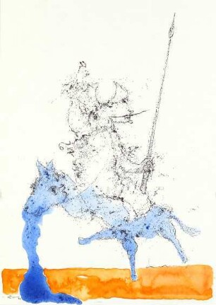 ROSINANTE, blau