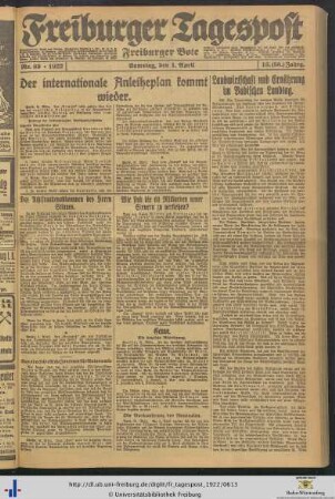 Nr. 89-115 (April 1922)