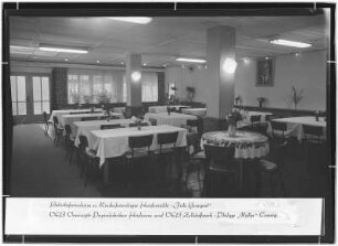 Betriebsferienheim u. Kinderferienlager Haidemühle. Speisesaal