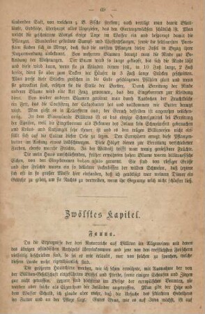 Zwölftes Kapitel. - Fauna