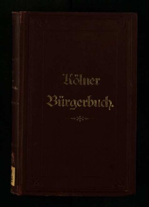 Kölner Bürgerbuch