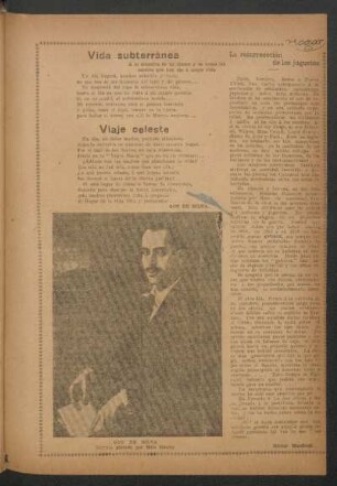 Vida subterránea : A la memoria de mi madre y de todas las madres que han ido á mejor vida.