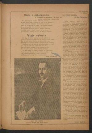 Vida subterránea : A la memoria de mi madre y de todas las madres que han ido á mejor vida.