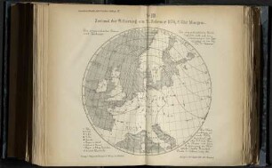 No VIII. Zustand der Witterung am 21. Februar 1876, 8 Uhr Morgens