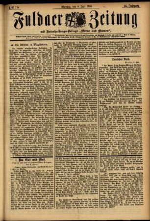 Ausgabe vom Montag, den 08. Juli 1895.