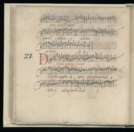 21. Descendit angelus domini