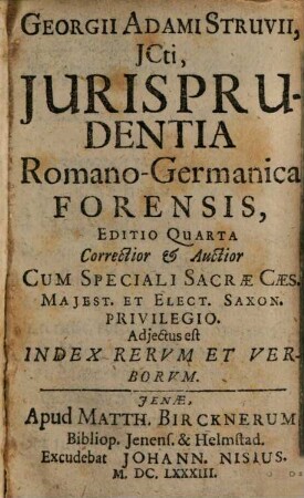 Iurisprudentia Romano-germanica forensis