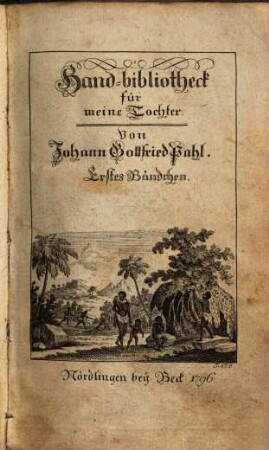Hand-bibliotheck für meine Tochter, 1