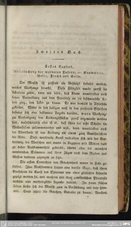 Zweites Buch. [Das Fabrikwesen in wissenschaftlicher Hinsicht]