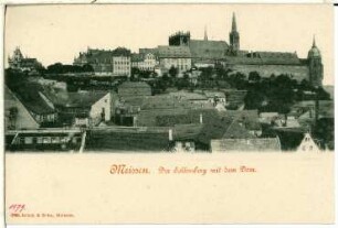 Meißen. Schlossberg mit Dom