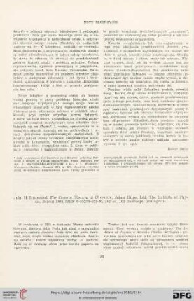 J.H. Hammond, The Camera obscura : A Chronicle, Bristol 1981