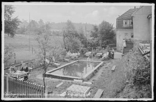 Herrndorf. Gasthof Hasse, Planschbecken