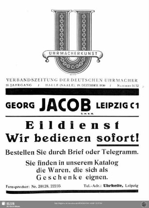 Anzeigen Nr. 51/52