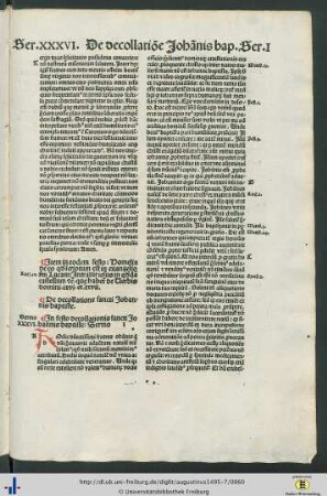 De decollatione sancti Johannis baptiste