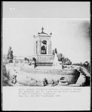 Denkmal der Schlacht bei St. Jakob an der Birs (Schweiz)