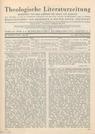 393-394 [Rezension] Dörries, Hermann, Germanische Religion und Sachsenbekehrung