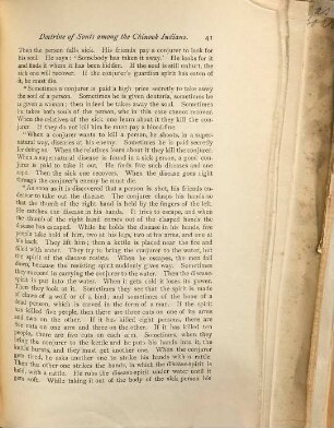The doctrine of souls and of disease among the Chinook Indians
