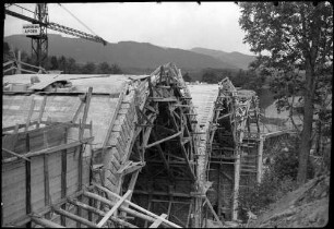 Klagenfurt: Brückenbau der Reichsstraße 333 bei Klagenfurt, über Mühlgraben