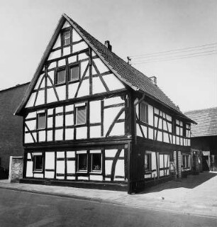 Fachwerkwohnhaus; Münster, Schulstraße 17