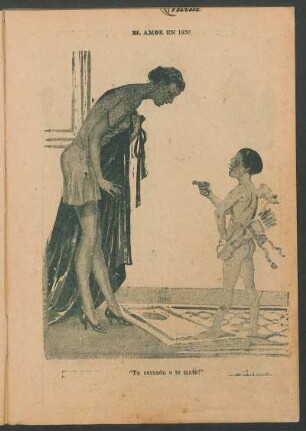 El amor en 1930 [Ilustración]