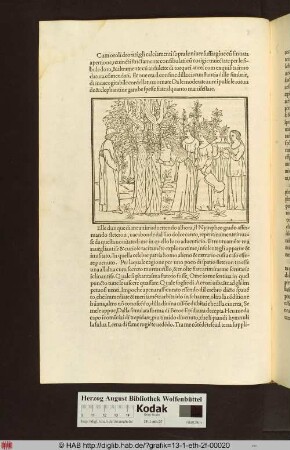 [Poliphilo und die Nymphen]