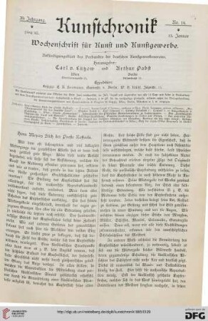 Heft 14 (15. Januar 1885)