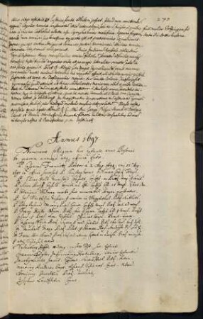 270-272, Annus 1697