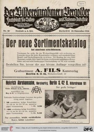 Nr. 48 (25. November 1924)