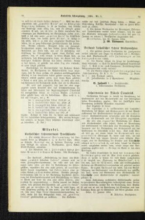 Lehrerverein der Diöcese Osnabrück