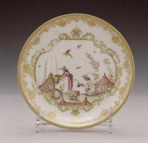 Unterschale mit Chinoiserie
