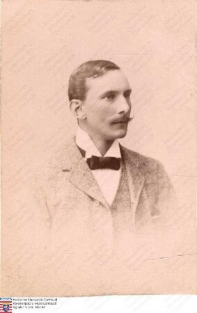 Schenck, Karl ALWIN (1868-1955) / Porträt, Brustbild
