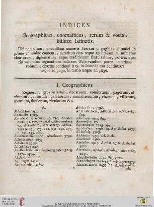 I. Geographicus