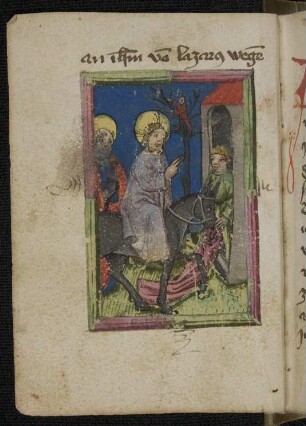 Einzug Christi in Jerusalem