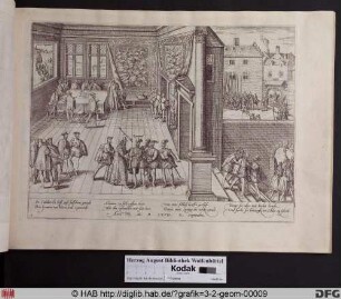Der Herzog von Alba inhaftiert die Grafen Egmond und Hoorne in Brüssel, 1567