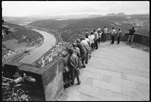 Blick auf die Aussichtsplattform