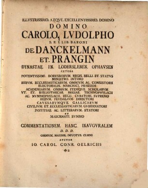 De Botding Et Lodding Ivdiciis Germaniae In Primis Marchiae Brandenbvrgensis Antiqvissimis Praeside Io. Christoph. Peslero I.V.D. ... III. Non. Mai. A.O.R. MDCCL. Pro Ivrivm Doctoris Gradv ... Dispvtat Avctor Io. Carol. Conr. Oelrichs Berolinas