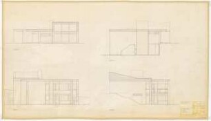 Wohnhaus Vogel, Neustadt: Ansichten: 1:50