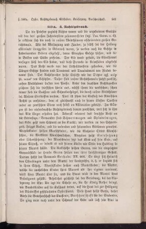 140a. 8. Rechtsgebrauch.