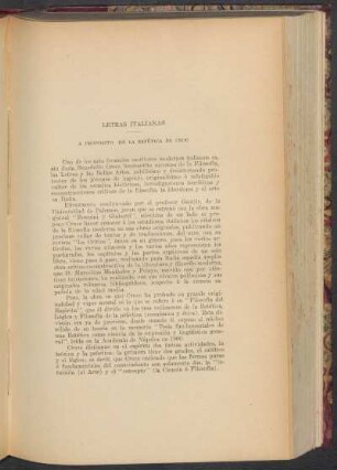 Letras italianas : A propósito de la estética de Croc